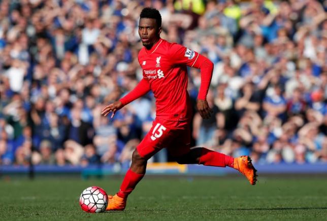 Liverpool's Daniel Sturridge in action