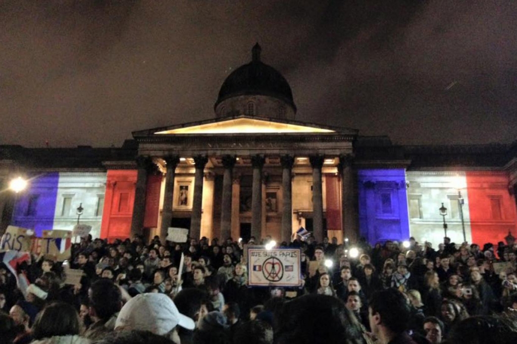 Video: 'La Marseillaise' Sung At Union Square Vigil For Paris