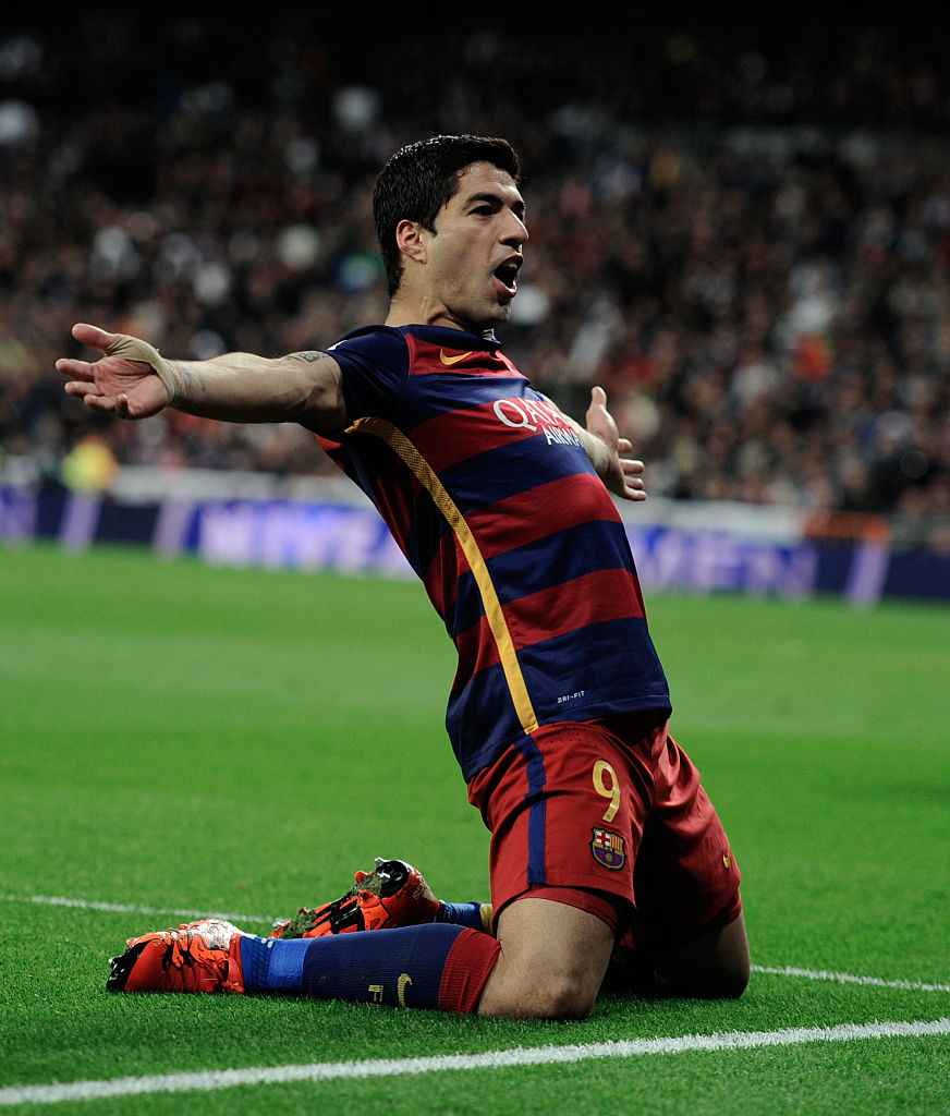 Luis Suarez is one of the heroes for Barcelona in their win vs rivals Real Madrid