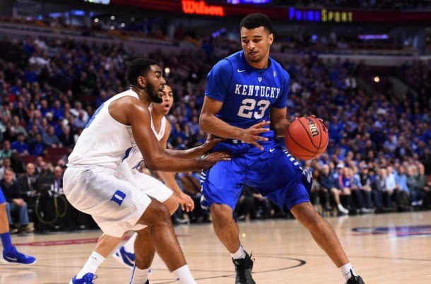 No. 2 Kentucky Knocks Off No. 5 Duke In High Flying Affair