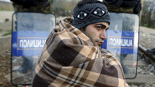 Iranian Refugees Sew Their Mouths Shut In Protest Against Greek-Macedonian