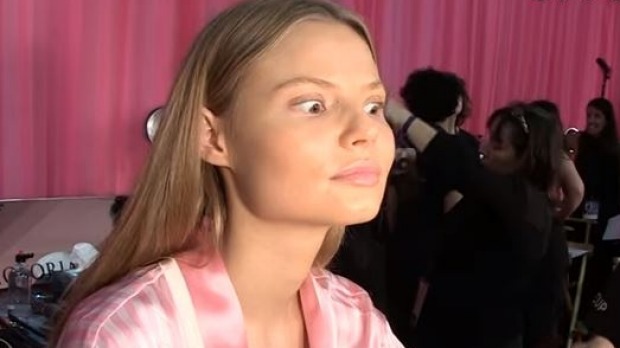 Magdalena Frackowiak has walked in five Victoria's Secret shows