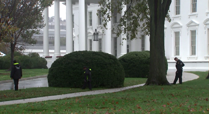 Man Arrested for Using Slingshot Outside White House Fence