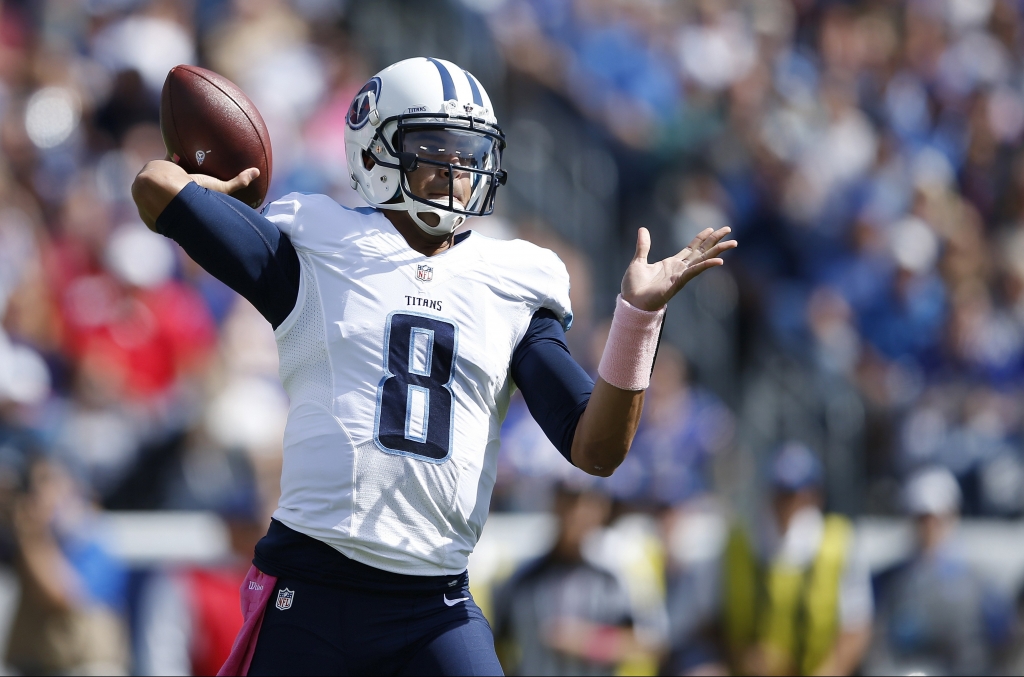 Marcus Mariota will play for the first time since Week 6