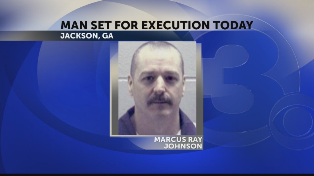 Execution date set for Thursday for a Georgia death-row inmate