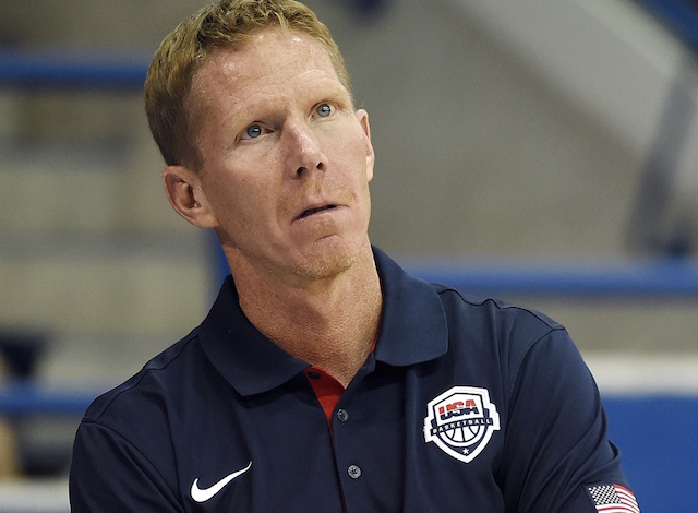 Mark Few's Gonzaga team trailed 37-35 at the time of the game's cancellation