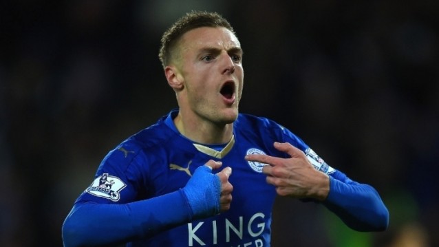 Doesn't time fly? Leicester City star Jamie Vardy played against Retford