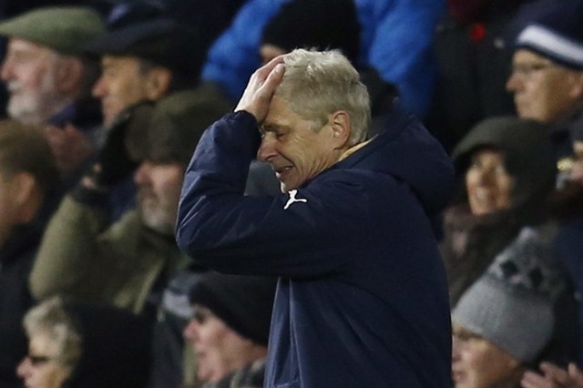 Arsenal manager Arsene Wenger rues ‘perfect nightmare’ as injuries add to West Brom defeat