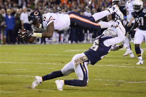 Bears Use All Their Bullets To Beat Chargers