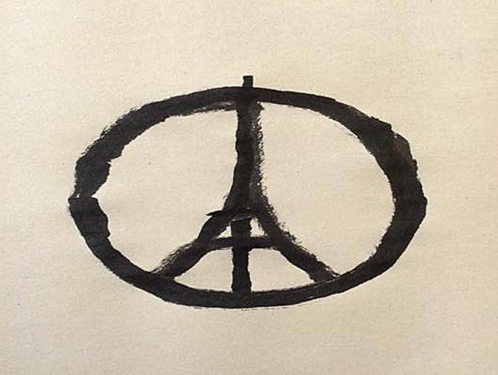 Paris Attacks The Symbol Of Paris Is Peace