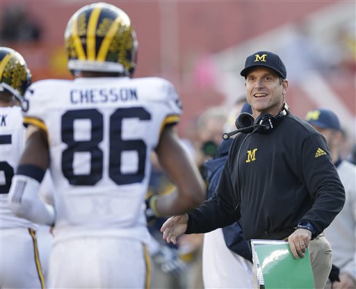 Jim Harbaugh Jehu Chesson