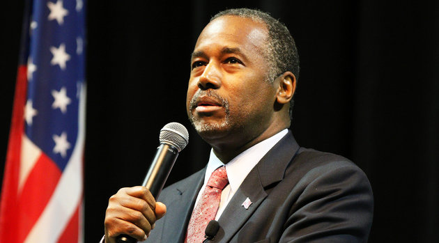 Republican presidential candidate Ben Carson wouldn't rule out the use of torture on terrorism suspects