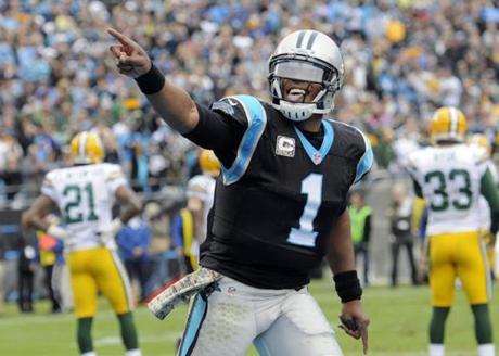 Quarterback Cam Newton has led the Panthers to an 8-0 record with his arm and his legs — and some no-name receivers