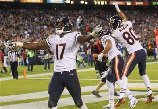 Miller's TD Lifts Bears Over Chargers On MNF