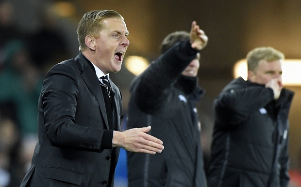 Swansea City 2 Bournemouth 2 match report Garry Monk handed reprieve as Swans battle back for draw