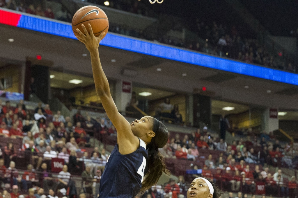 Moriah Jefferson finished with 21 points 4 assists 3 rebounds and 2 steals.- Greg Bartram-USA TODAY Sports