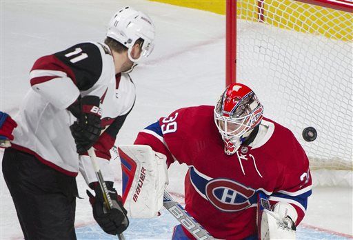 Hanzal Doan score early and Coyotes beat Canadiens 3-2