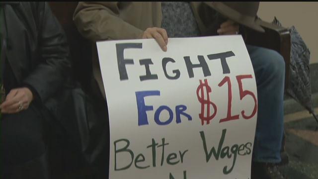 Fast-food workers strike seeking $15 wage