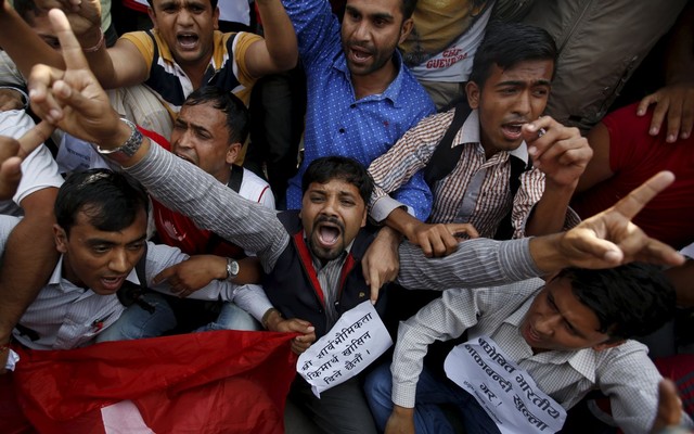 Police fire on ethnic protesters blocking key highway in Nepal, killing 2 