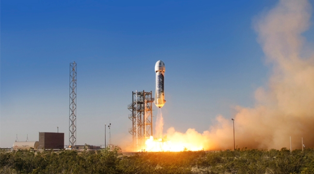 New Shepard Of Blue Origin Successfully Lands A Reusable Rocket