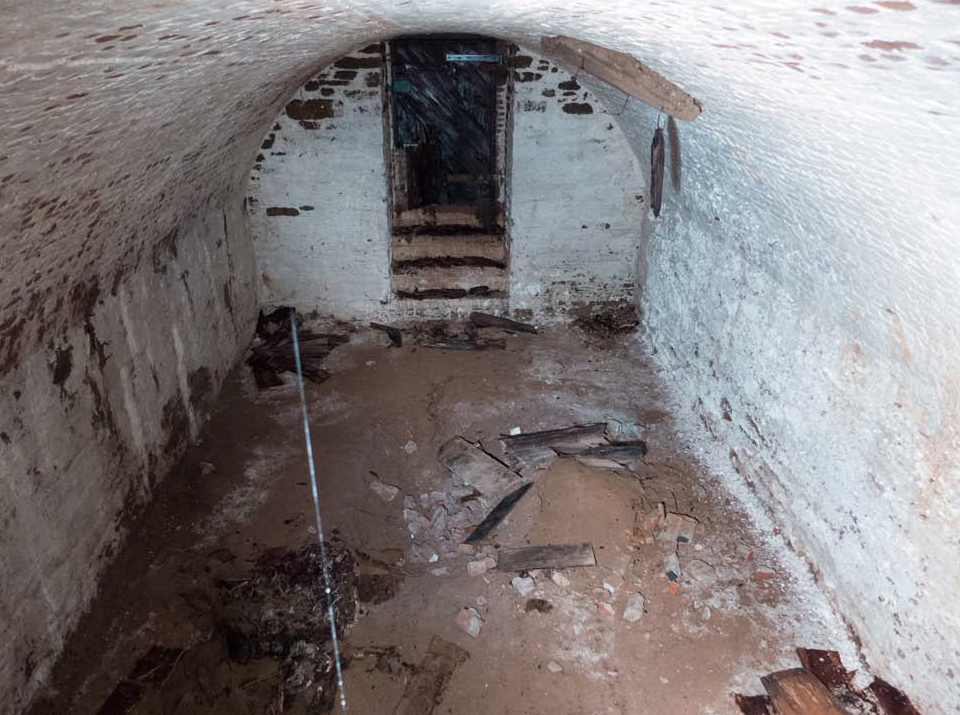 New York water mains work unveils 19th century burial vault under Greenwich Village Washington Square Park