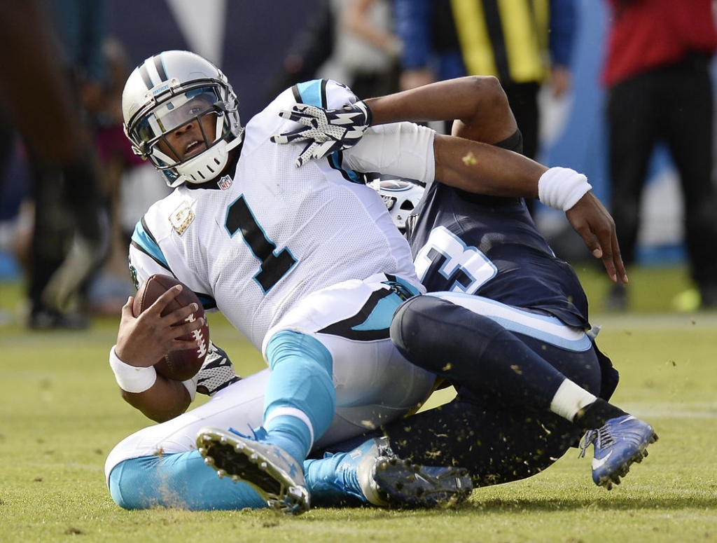 Titans know stopping Panthers' run key to pressuring Newton