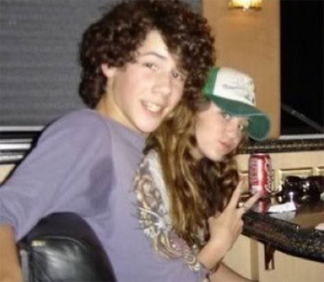 Nick Jonas's awesome #tbt