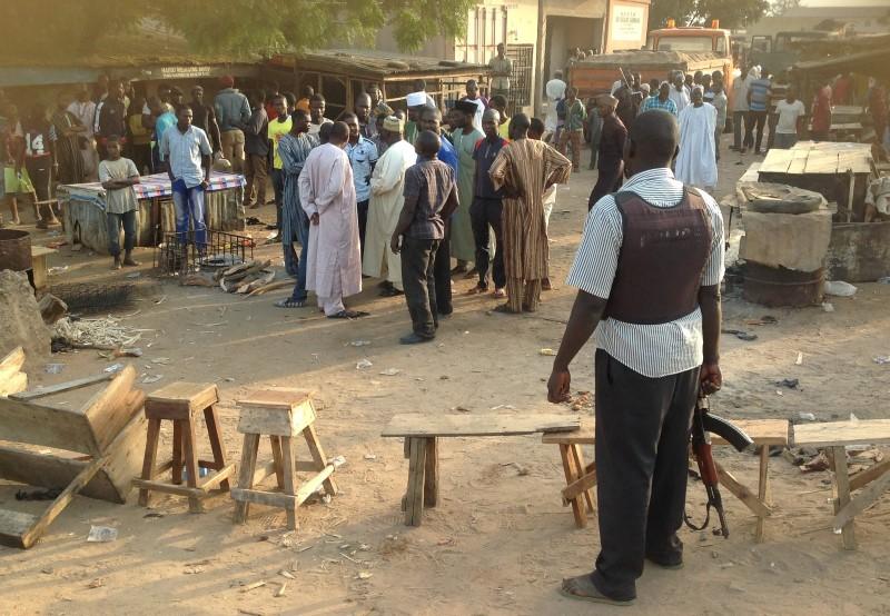 Explosion blamed on Nigeria's Boko Haram kills 32, wounds 80