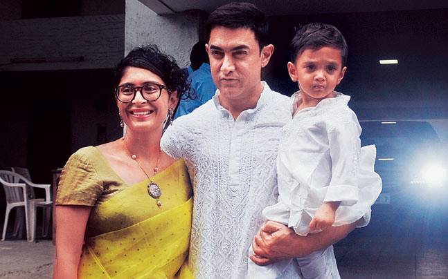 Aamir Khan with Kiran Rao