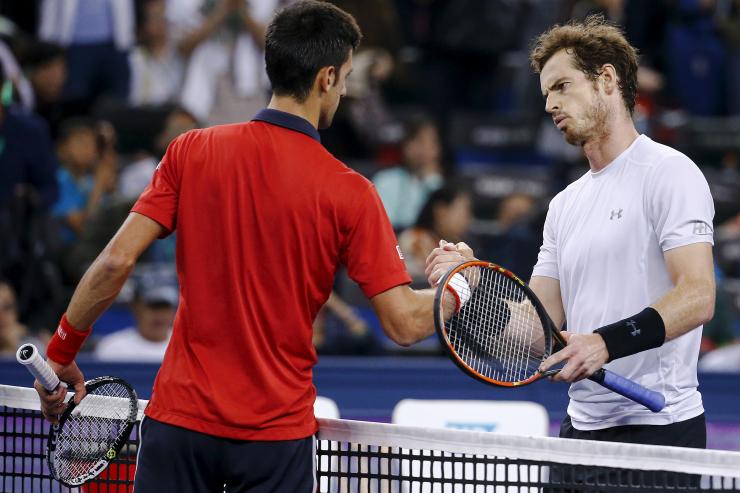 Novak Dokovic and Andy Murray