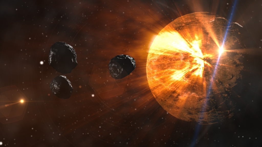 November Astronomy Findings Unprecedented Image Of Asteroid Ripped Apart By