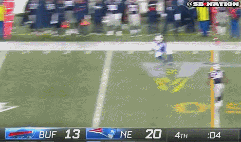 Did the refs cost the Bills an extra play at the end of Monday Night Football?