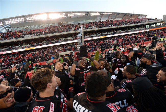 Eskimos Redblacks to meet in 103rd Grey Cup