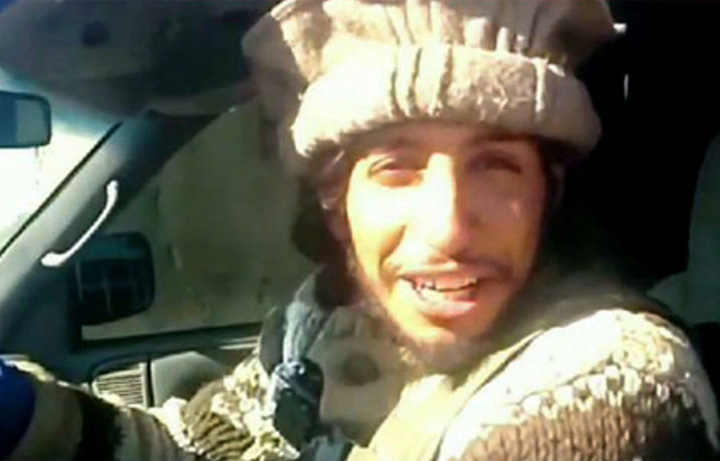 This undated image taken from a Militant Website on Monday Nov. 16 2015 showing Belgian Abdelhamid Abaaoud. A French official says Abaaoud is the suspected mastermind behind the Paris attacks