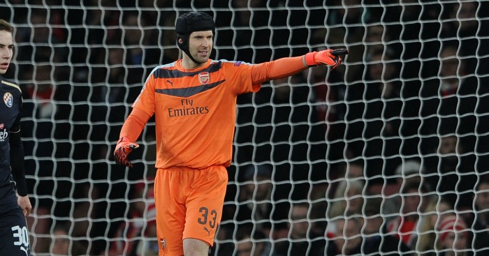 Petr Cech Goalkeeper missed previous game with Olympiacos