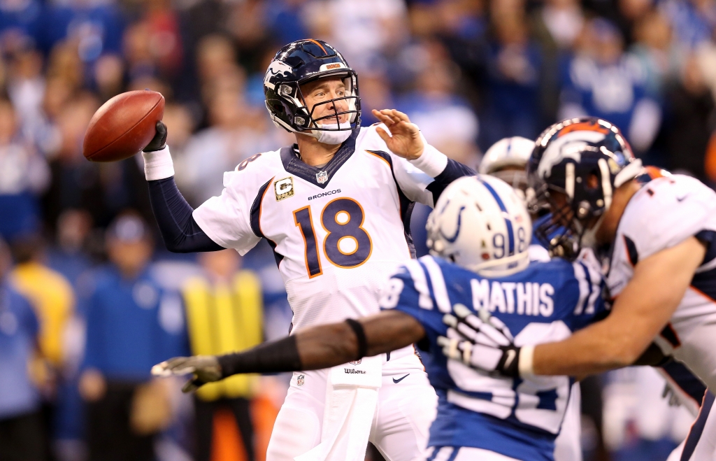 Peyton Manning and the Broncos take on the Chiefs