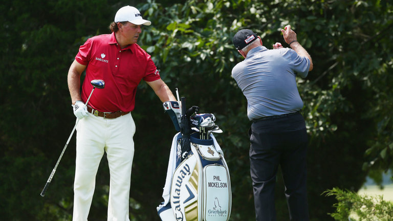 Phil Mickelson worked with Butch Harmon for eight years