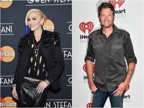 Gwen Stefani and Blake Shelton