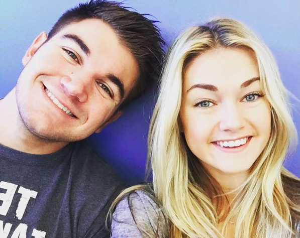 Alek Skarlatos and Lindsay Arnold