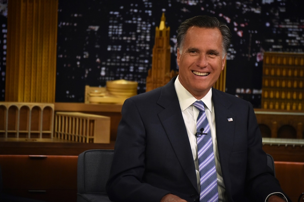 Mitt Romney Visits 'The Tonight Show Starring Jimmy Fallon&#039