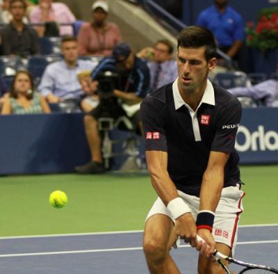 In a match that essentially symbolized the year that was 2015 in the ATP World Tour Novak Djokovic dispatched Roger Federer 6-3 6-4 to win the ATP World Tour Finals in London for the fourth straight year on Sunday afternoon