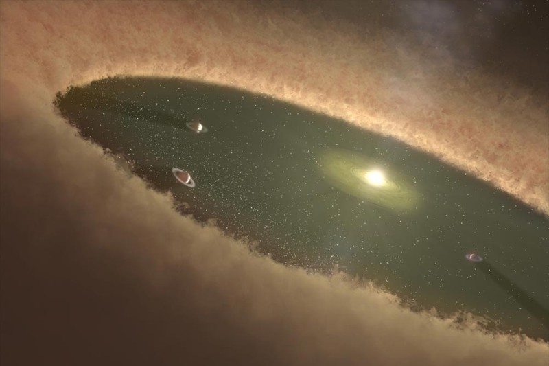 Scientists catch new 'baby' planet in the act of formation