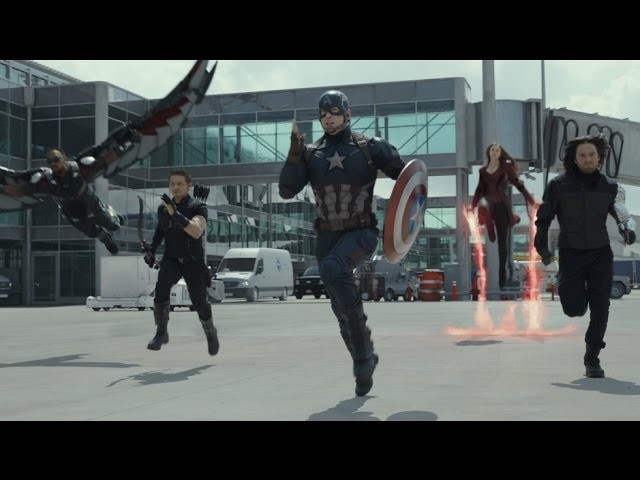 Captain America Civl War trailer