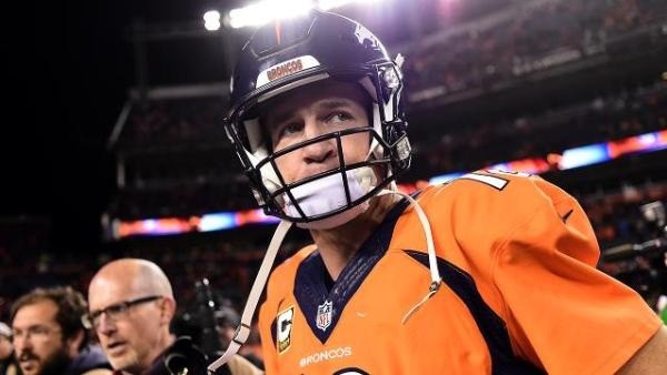 Denver Broncos quarterback Peyton Manning has a torn plantar fascia ligament in his right foot