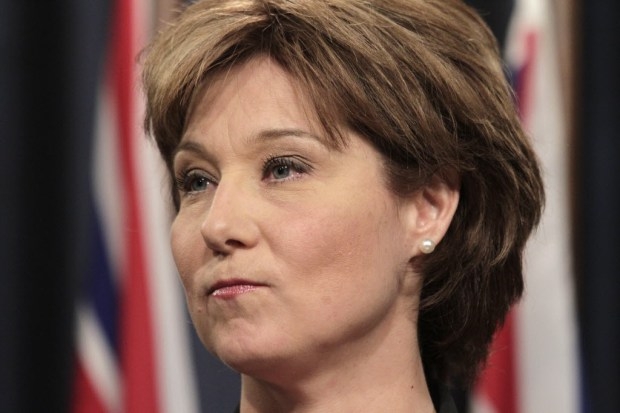 Premier Christy Clark... shocked and sickened by the news from Paris