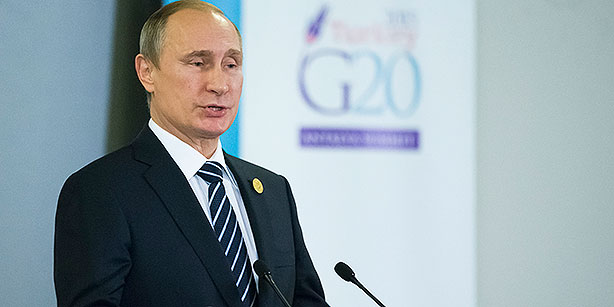 Putin says 40 countries including G-20 member states financing ISIL