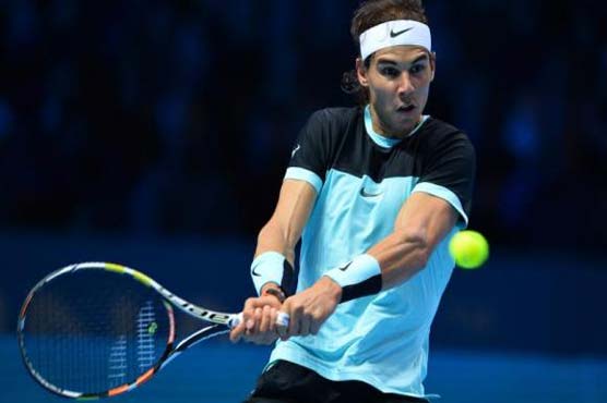 Rafael Nadal beat David Ferrer 6-7, 6-3 6-4 at the ATP Tour Finals on Friday