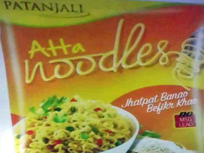 Baba Ramdev Launches Patanjali'JhatPat Noodles