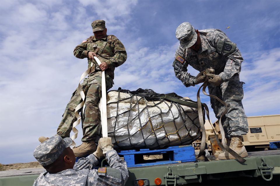 National Guard airlifts dino fossils out of wilderness