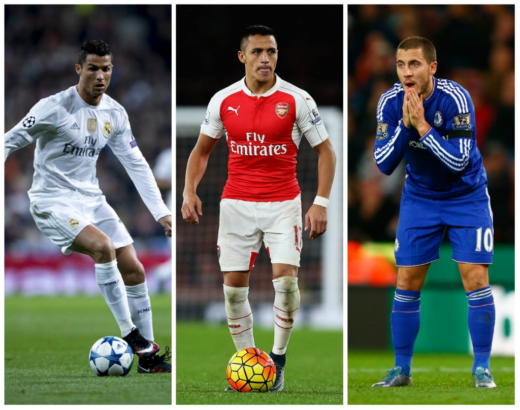 Real Madrid Rumors Central: Cristiano Ronaldo Alexis Sánchez and Eden Hazard